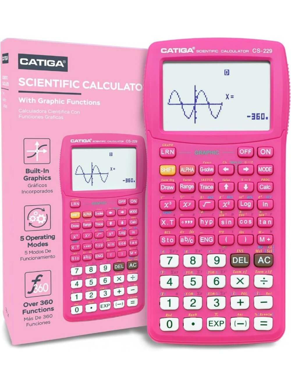 Graphing Scientific Calculator for Students | Multi-Mode Functions for School
